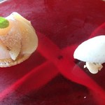 バーグ - 桃のタルト