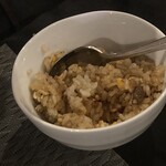 ステーキ クー - 肉の脂で炒めるガーリックライス