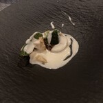 ステーキ クー - 野菜のソテー ベシャメルソース