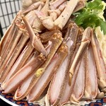 紀ノ川 - 大量のカニ！！