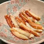 紀ノ川 - カニ身醤油