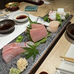 梅 - お刺身盛り合わせ