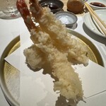 梅 - 海老天ぷら、鱧天ぷら