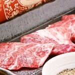 The "best tsurami" of Japanese black beef is characterized by its moderate meatiness.