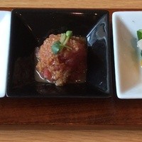 ざくろ 室町店 - お好み和定食　1、刺身三種盛り