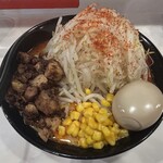 濃厚辛味噌ラーメン からみそや - 赤富士ラーメン1100円