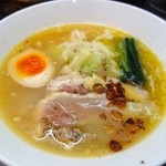 麺の坊 砦 - 砦の鶏白湯(930円)