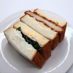 ベーカリー 風花風花 - 「カツサンド」＆「ミックスサンド」
