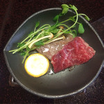 御幸荘花結び - 神戸牛ただいま焼き上げてまーす。