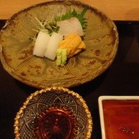 銀座 とよだ - 鯛　イカ　雲丹