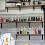 こめこクレープはしっこや - かき氷のシロップ色々