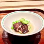 炎水 - 先付けは佐島の柔らかい真蛸。