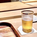 炎水 - 今回もオリオン瓶生で乾杯！