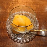 東山 吉寿 - このマンゴーが[苦手なのに]美味しかったです❤️まさかのマンゴープリンも,下に隠れてますが最高 過ぎましたょ❤️