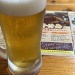 骨付鳥 蘭丸 - ビール