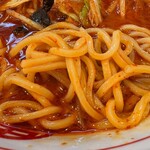 蒙古タンメン中本 - 麺アップ