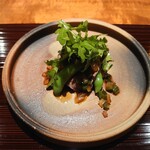 東山 吉寿 - ローストビーフにオリーブオイル♡合いました( *´艸｀)