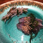 東山 吉寿 - 鯵を胡麻で,初めて食しましたょ((o(^∇^)o))香り豊かで,いつもと違います( *´艸｀)