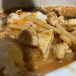 たいてん屋 - レッドカレーライス with卵焼き