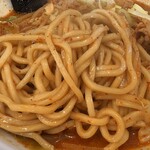 蒙古タンメン中本 - 麺アップ