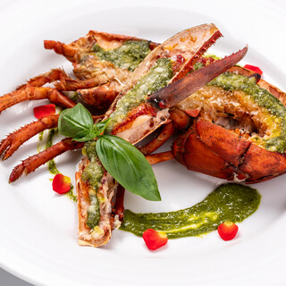 【人気NO！活オマール海老のグリル】