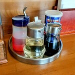 房州麺処 麺屋ちゃいなはうす - 卓上調味料