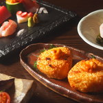 Ichiba Shokudou Sakana Ya - うに焼きおにぎり￥980