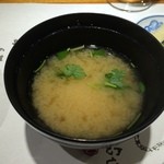 母屋　虎幻庭 - お味噌汁
