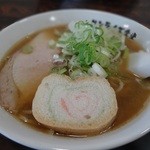 マルミ・サンライズ食堂 - 津軽ラーメン８月ver.チャーシューでかっ！