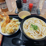 讃岐うどん 伊吹や製麺 - えび天めしセット