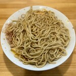ラーメン鷹の目 - ハイマウントまぜそば 500g ニンニク・アブラ・エビマヨ・辛味