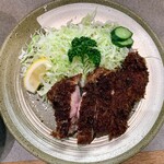味のとんかつ 丸一 - しっかりと揚がった