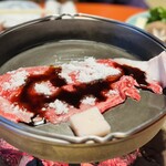 和田金 - 寿き焼き 梅（単品　ご飯　香の物付き）