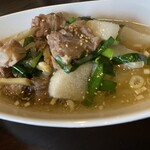 ノースゲート - 豚軟骨とニラと長芋の煮物