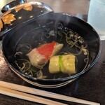 伊勢宮川の里 鄙茅 - 金目鯛と湯葉巻き