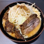 麺屋　たか - 濃厚にんにく野菜ラーメン（税込1,280円）