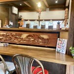 おうぎまちカフェ 輝喜 - カウンター席