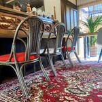 おうぎまちカフェ 輝喜 - カウンター席下から～