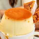 シャムロックカフェ - 自家製プリンパフェ