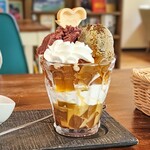 シャムロックカフェ - ミニほうじ茶パフェ