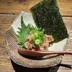 石臼挽手打 そばの音 - まぐたく　アテ