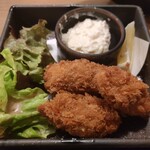 二代目居酒屋ばんらい - 岡山産カキフライ