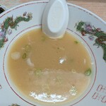白龍ラーメン - 替玉する前