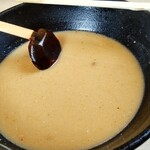 らーめん 信玄 - 飲み干したいスープを我慢（笑）