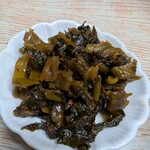 白龍ラーメン - 辛子高菜