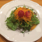 ガーベラキッチン - セットのサラダ
キャロットラペ（にんじんのマリネ）
日によって毎回違うのも楽しみ（笑）