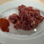 焼肉やっちゃん - 上ツラミ（塩） 特製スパイス