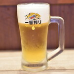 バーミヤン - キリン一番搾り生ビール（５４９円→クーポンで２７４円）２０２５年５月