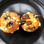 キッチンケー - マフィン(ブルーベリーとクリームチーズ、チョコオレオ)