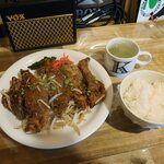 モヒカン食堂 - 究極のレバニラ定食（￥950）
